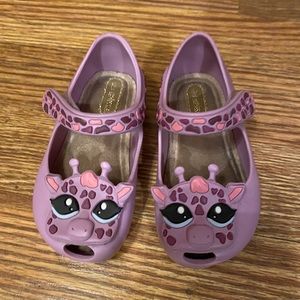 Mini Melissa Giraffe Kids MaryJane Shoes